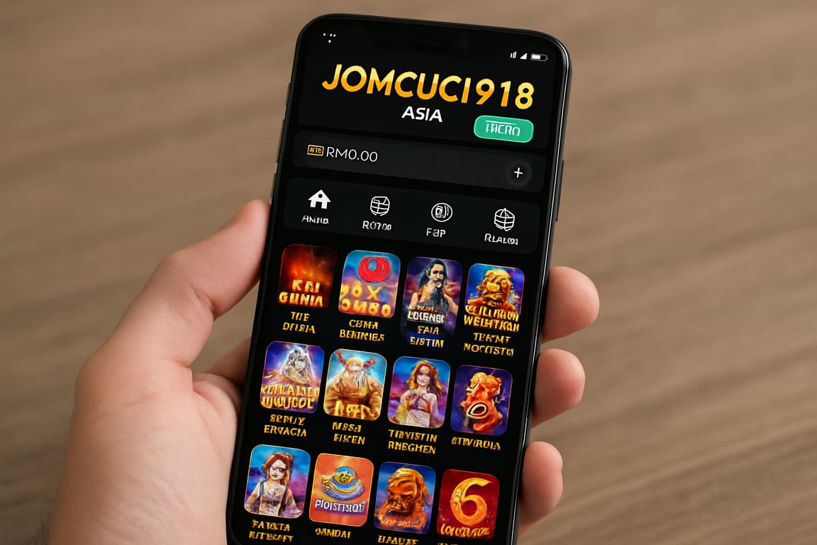Jomcuci918 Asia Login: Comprehensive Review of the Mobile Casino Platform